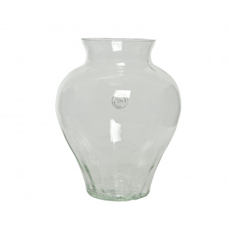 VAZA STAKLENA PROVIDNA 24X28CM 648071 