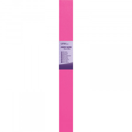 PAPIR KREP 50x200cm ROZA UNI-LINE UNL-0415 