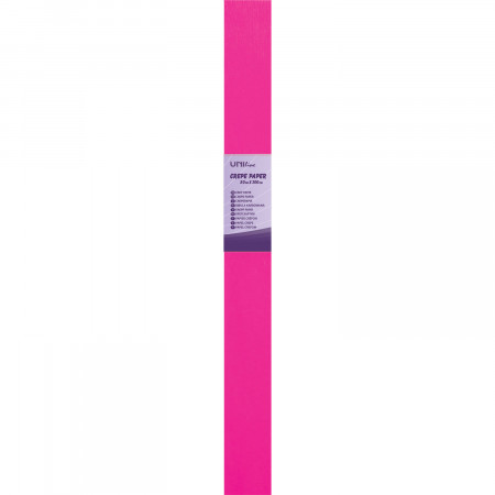 PAPIR KREP 50x200cm CIKLAMA UNI-LINE UNL-0415 