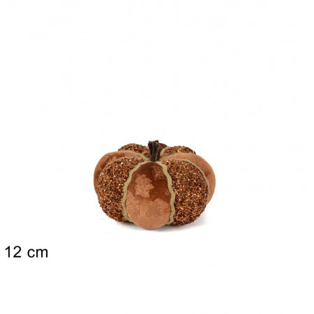 FIGURA UKRASNA BUNDEVA PLIŠANA ZLATNA 12CM MO003349 