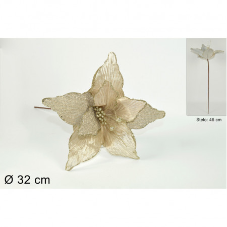 CVET UKRASNI 32CM BEŽ RO008328C 