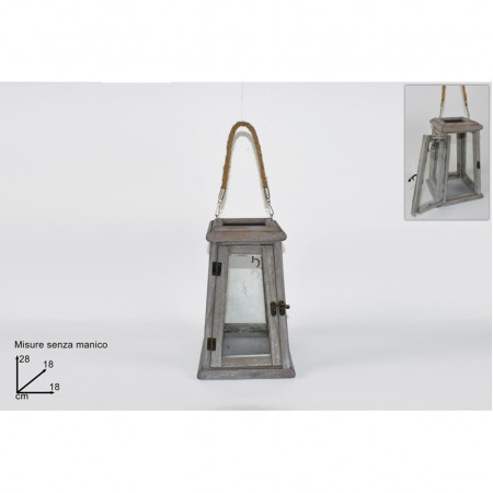 FENJER DEKORATIVNI 28CM SIVI RO010324A 