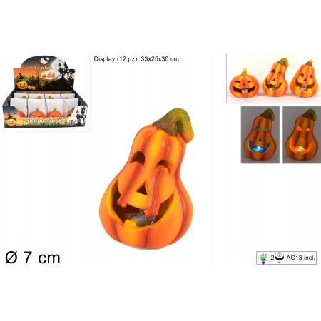 BUNDEVA DEKORATIVNA 7CM SA LAMPOM HALLOWEEN RO00901 