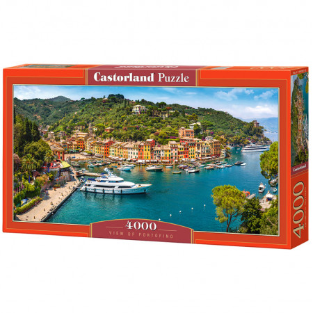 PUZZLE 4000 DELOVA C-400201-2 VIEW OF PORTOFINO CASTORLAND 