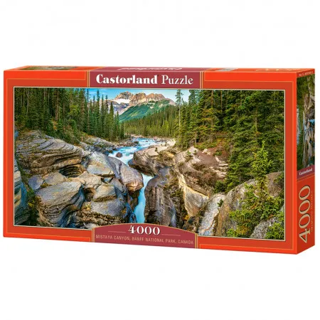 PUZZLE 4000 DELOVA C-400348-2 MISTAYA CANYON CANADA CASTORLAND 