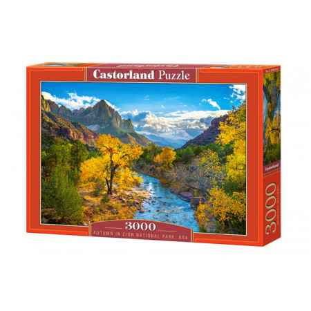 PUZZLE 3000 DELOVA C-300624-2 AUTUMN IN ZION NATIONAL PARK CASTORLAND 