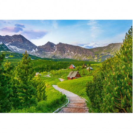 PUZZLE 500 DELOVA B-53582 TRAIL IN TATRAS CASTORLAND 