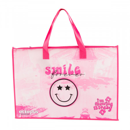 TORBA ZA BLOK BR.5 PLATNENA OCTOPUS SMILE FOREVER UNL-1973 