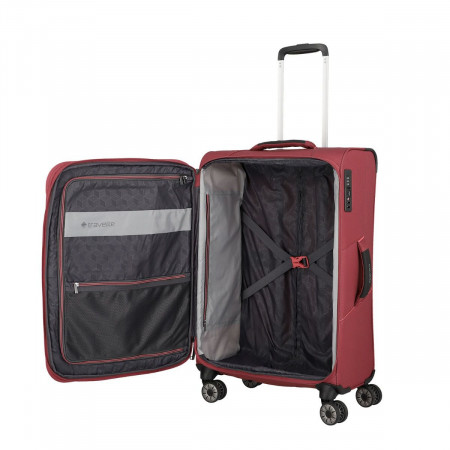KOFER PUTNI TRAVELITE SKAII 4W TROLLEY M exp. RED/LIGHTRED 092648-12 