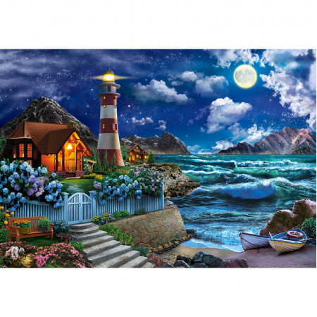 PUZZLE 1000 DELOVA C-104864-2 SAILORS NIGHT CASTORLAND 