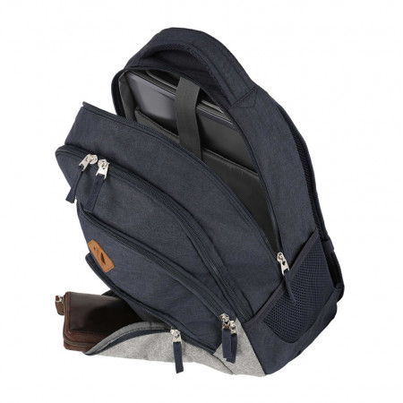 RANAC TRAVELITE BASICS MELANGE NAVY/GREY 096308 20 