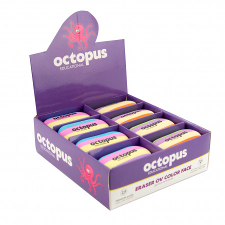 GUMICA ZA BRISANJE OCTOPUS OV-COLOR FACE 1/24 UNL-1948 