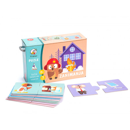 PUZZLE ZANIMANJA ZA DECU TODDLER VRABAC 