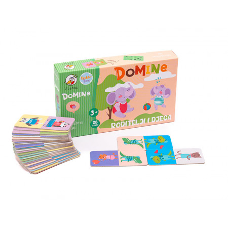 DRUŠTVENA IGRA DOMINE RODITELJI I DECA TODDLER TIME VRABAC 