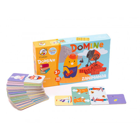 DRUŠTVENA IGRA DOMINE ZANIMANJA TODDLER TIME VRABAC 