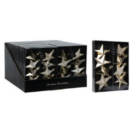 NOVOGODIŠNJI UKRAS ZVEZDA 6.5CM STAR LIGHT CAN219090 