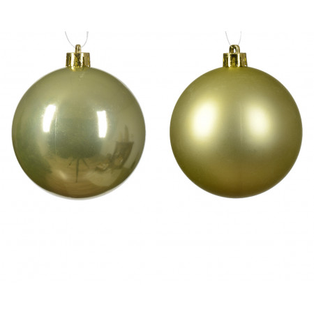 KUGLA NOVOGODIŠNJA 8CM 6/1 PISTACHIO 022126 