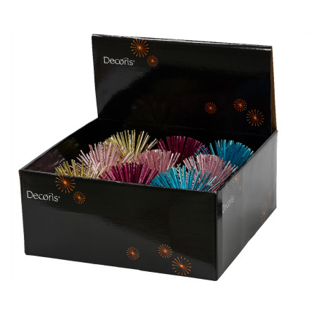 UKRAS NOVOGODIŠNJI ZA JELKU 8CM MIX 029476 