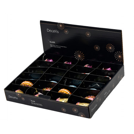 UKRAS NOVOGODIŠNJI STAKLENE FIGURE 7CM 120647 