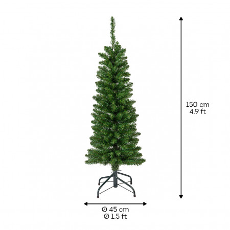 JELKA NOVOGODIŠNJA 150CM ZELENA 680060 