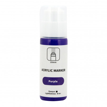 MARKER AKRILNI 60ml PURPLE PA86005 ART 