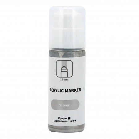 MARKER AKRILNI 60ml SILVER PA86810 ART 