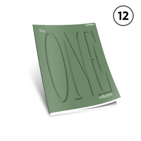 SVESKA A4 ČISTA 52L THE ONE COLOR 80g OCTOPUS UNL-2146 
