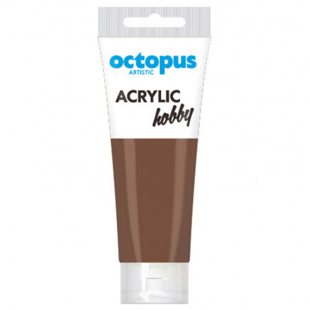 BOJA AKRILNA 75ML OCTOPUS HOBBY BURNT SIENNA 143 UNL-2354 