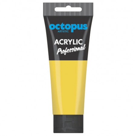 BOJA AKRILNA 75ML OCTOPUS PROFESSIONAL YELLOW LEMON 215 UNL-2318 