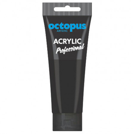 BOJA AKRILNA 75ML OCTOPUS PROFESSIONAL BLACK 793 UNL-2332 