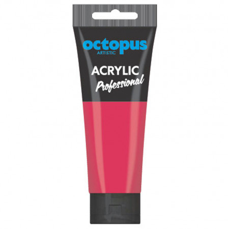 BOJA AKRILNA 75ML OCTOPUS PROFESSIONAL NEON ROSE 819 UNL-2335 
