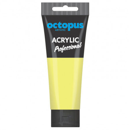 BOJA AKRILNA 75ML OCTOPUS PROFESSIONAL NEON YELLOW 838 UNL-2337 