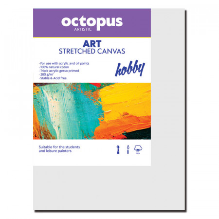 PLATNO SLIKARSKO OCTOPUS 18x24cm HOBBY 280g UNL-2221 