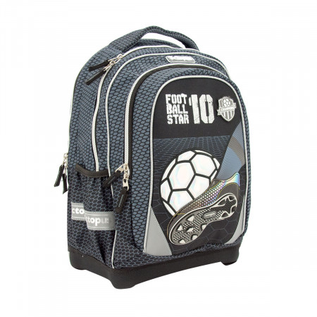 TORBA ŠKOLSKA ANATOMSKA OCTOPUS FOOTBALL GREY OET2420 