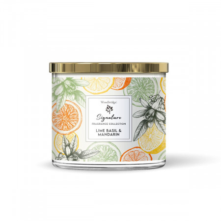 SVEĆA MIRISNA 410g LIME BASIL MANDARIN WTT015 WOODBRIDGE 