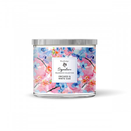 SVEĆA MIRISNA 410g ORCHIDS & WHITE OAK WTT019 WOODBRIDGE 