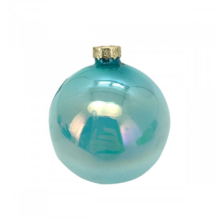 KUGLA NOVOGODIŠNJA STAKLENA 8CM UNL-10020 