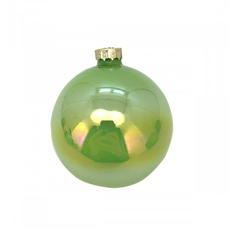 KUGLA NOVOGODIŠNJA STAKLENA 8CM UNL-10020 