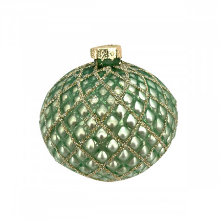 KUGLA NOVOGODIŠNJA STAKLENA 8CM UNL-10030 