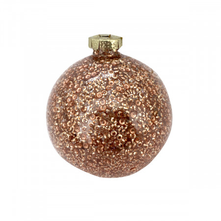 KUGLA NOVOGODIŠNJA STAKLENA 8CM UNL-10036 