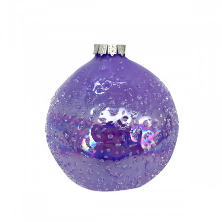 KUGLA NOVOGODIŠNJA STAKLENA 8CM UNL-10040 