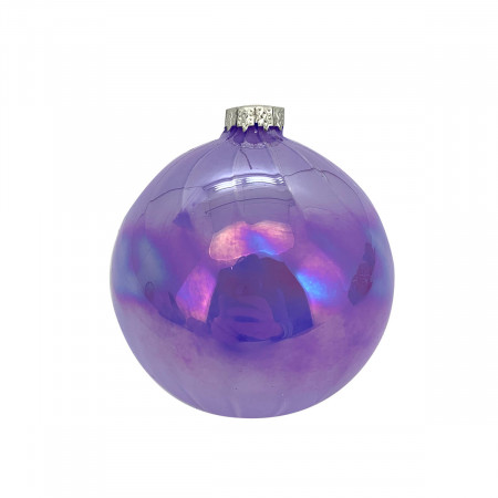 KUGLA NOVOGODIŠNJA STAKLENA 8CM UNL-10040 