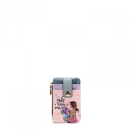 TORBICA NOVČANIK ZIPPER NIKKY NK22527 FLOWER DAY SS2025 
