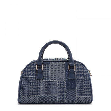 TORBA NICOLE LEE JS17045 DENIM PATCH FW2024 