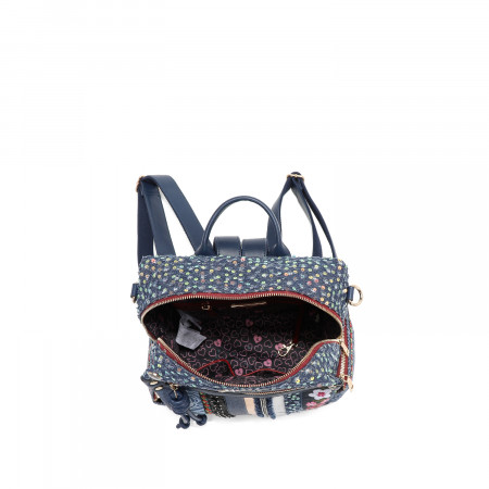 TORBA NICOLE LEE JS17046 DENIM PATCH FW2024 
