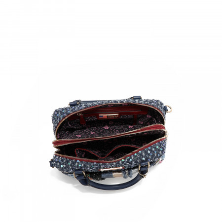 TORBA NICOLE LEE JS17051 DENIM PATCH FW2024 