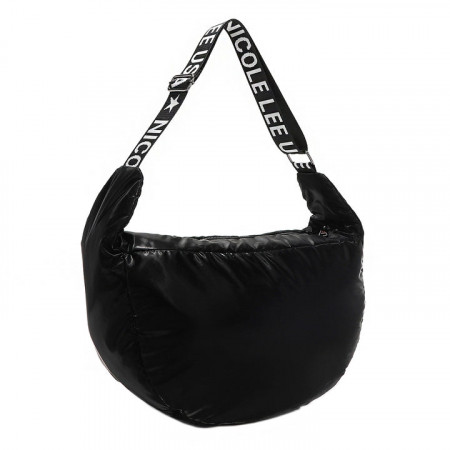 TORBA NICOLE LEE P17012 BLACK FW2024 