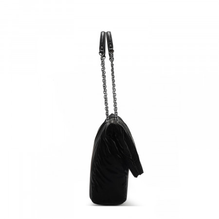 TORBA NICOLE LEE P17016 BLACK FW2024 