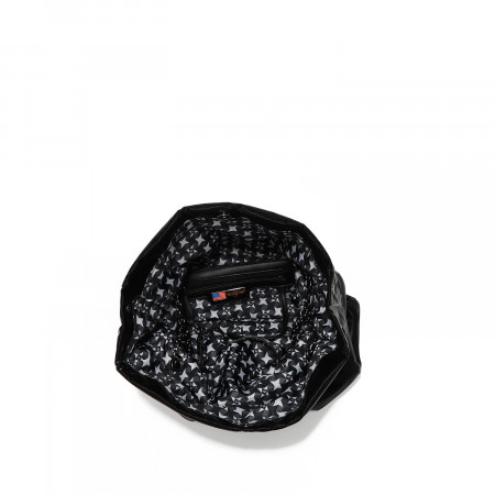 TORBA NICOLE LEE P17016 BLACK FW2024 