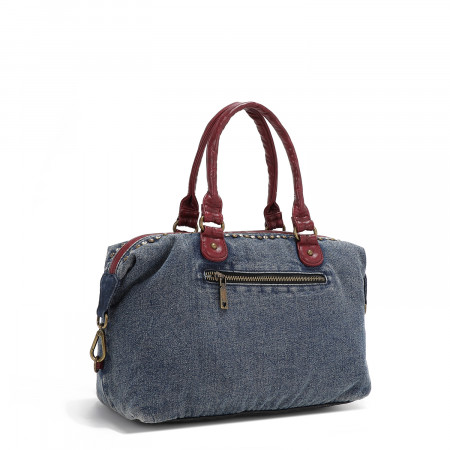 TORBA NICOLE LEE JS17130 DENIM HOLLYWOOD DRIVE FW2024 